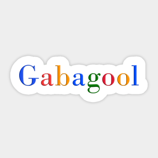 Gabagool Google Sticker